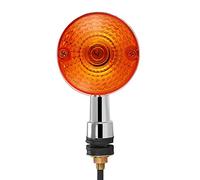 SGerste Paire de clignotants avant chromés noirs gauche droite clignotants pour Suzuki GN125