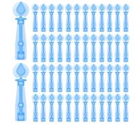 SGERUFZ 100 Pcs Aiguilles Stériles Jetables pour Point Noir, Perce Bouton, Extracteur d'Acné et de Comédons, Peau Claire, Idéal pour Salon de Beauté et Usage Domestique