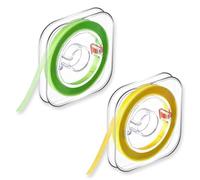 SGERUFZ 2 Rouleaux Papier Abrasif Dentaire, Polissage Dentaire pour Espaces Interdentaires, Bandes de Polissage, Élimination du Tartre, Soin des Dents (4mm x 6m)