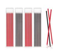 SGERUFZ 24 Pcs 2.8mm Recharges de Crayons pour Crayons de Charpentier