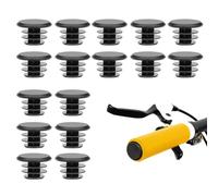 SGERUFZ 8 paires de bouchons de guidon de vélo, bouchons de guidon de vélo, bouchons de guidon en plastique, accessoires de vélo, pièces de rechange pour vélos de route et de montagne