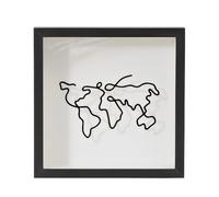 SGERUFZ Boîte à Ombre de Facture boîte à Souvenirs en Bois vitrine de Cadre Photo Souvenir DIY adaptée aux Films aux Voyages