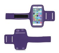 SGERUFZ Brassard Sport Étanche pour Smartphone, Compatible iPhone 16/15/14/13/12/11, Samsung Galaxy S24/S23/S22, Huawei P60/P50, Xiaomi, pour Jogging, Cyclisme, Randonnée (7'') (Violet)