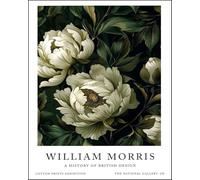 SGFGAD FHYWQ Affiche William Morris Peinture moderne sur toile florale《 Pivoine blanche》De William Morris Wall Art Collection Estampes pour la décoration intérieure 40x50cm Non encadrée