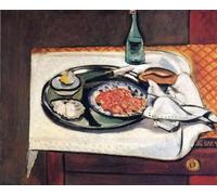 SGFGAD FHYWQ Henri Matisse Affiche Impressions en Couleur Tableau D’art Mural Abstrait《Fruits De Mer Avec Nature Morte》Henri Matisse Peinture Sur Toile Pour Décoration Intérieure 50x60cm Non Encadré