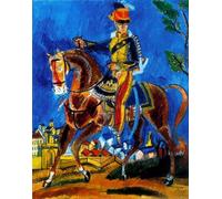 SGFGAD FHYWQ Raoul Dufy Portrait Affiche Impressions Couleur Abstrait Photo D’art Mural《Le Duc de Reichstadt》Raoul Dufy Peinture Sur Toile Pour Décoration Intérieure 40x50cm Non Encadré