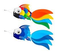 SGftre Lot de 2 manches à air robustes de 101,6 cm avec sac de direction du vent pour bateaux de pêche de plage, idéal pour Halloween et décoration de Noël, chaussettes à vent d'extérieur parfaites