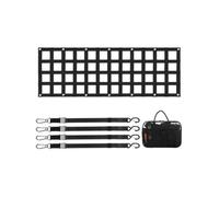 SGHFUVE Cache Bagages Filet De Rangement Élastique pour Coffre Arrière avec 4 Sangles Télescopiques pour Remorque pour Jeep pour SUV pour Hayon(54 x 18in)