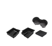 SGHFUVE Cache Bagages pour Tesla pour Model Y pour Juniper 2025 My 2024 Coffre Arrière Boîte Rangement Latérale Bacs Console Centrale Accoudoir Organisateur Porte-gobelet(CN Full 6pcs ABS)