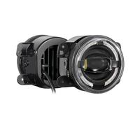 SGHFUVE Feu Antibrouillard Phare Antibrouillard LED Avec Yeux D'ange 4 Pouces Pour Jeep Pour Wrangler JK/Pour Grand Pour Cherokee/Pour Dodge Pour Journey