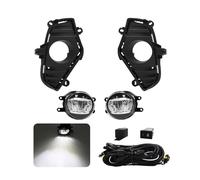 SGHFUVE Feu Antibrouillard Pour Toyota Pour RAV4 2019 2020 2021 Feu De Conduite Automatiqu Lampe À Hydrogène Feu De Jour À LED Ensemble De Feux Antibrouillard Voiture(Led Fog Lamp)