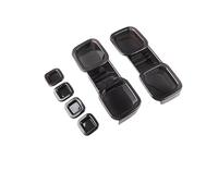 SGHFUVE Feu arrière Couvercle De Feu Arrière Pour Defender 90 110 Accessoires Modification Édition Noire L663 2020 - 2025 Protection Antibrouillard