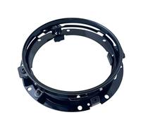SGHFUVE Phares Avant Assemblage 1 Jeu De Phares LED 7 Pouces Pour Voiture Feux Route/croisement H4 Avec Anneaux Lumineux Et Jour (DRL) Pour Lada 4x4 Urban Niva(1pcs BLACK)