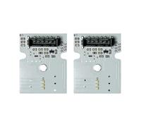 SGHFUVE Phares Avant Assemblage Panneaux De Module Source Lumière Blanche DRL LED Feux Jour Blancs Panneau Pour Q3 2015 2016 2017 2018(A Pair)