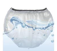 Sghjuy Culotte de Protection Contre Les Fuites pour L'incontinence, Réutilisable Housses de Couches en Tissu pour Adulte, Imperméable sous-vêtements en Plastique pour Incontinence,L