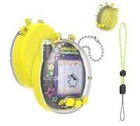 SGHLDE Coque transparente pour Tamagotchi Connection V3 avec chaîne, cordon, corps et protecteur d'écran pour accessoires Tamagotchi - Boîte rigide bicolore idéale pour les fans et les collectionneurs
