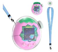 SGHLDE Coque transparente pour Tamagotchi Paradise avec cadran et cordon tour de cou, protection d'écran intégrale pour Tamagotchi Paradise Accessoires, boîte de présentation rigide transparente