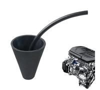 Sghtil Adaptateur conique pour machine à émissions, adaptateur de couvercle pour machine à pollution, outils de réparation pour techniciens automobiles, entretien de flotte