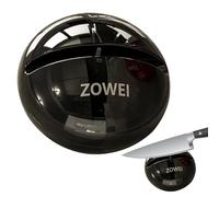 Sghtil Aiguiseur pour outils de coupe de chef, ustensiles de cuisine antidérapants, aiguiseurs fins avec base | Pour préparation des aliments, salle à manger, restaurant, cuisine quotidienne, camping