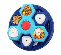 Sghtil Bol pour chien à alimentation lente, Bol pour chien à alimentation lente | Bol d'alimentation lente à trois couches,Bols de nourriture pour chien anti-suffocation, bols interactifs