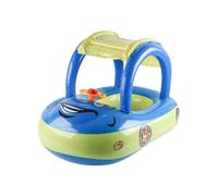 Sghtil Bouée pour apprendre à nager | Anneau flottant en forme de voiture gonflable avec parasol pour l'eau et l'été