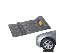 Sghtil Butée de stationnement de voiture - Antidérapante - Aide à la position des pneus - Pour atelier, camion, cave, allée, chariot de golf, voiture et moto