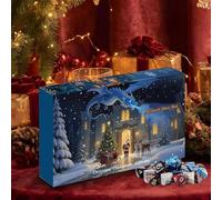 Sghtil Calendrier de l'Avent Dés 2025 | Set de Dés Compte à Rebours Vacances 24 Jours - Jeu de Rôle Saisonnier pour Joueurs - Cadeau pour Joueurs de Société et