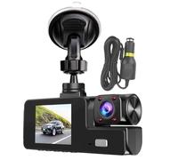 Sghtil Caméra de moniteur de stationnement de voiture, caméra de tableau de bord de voiture | Vidéo de voiture avec caméra de tableau de bord double lentille 1080P | Caméra de stationnement intérieur
