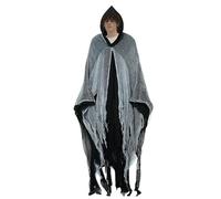Sghtil Cape d'Halloween | Cape à capuche unisexe pour adultes, pour cosplay, maison de la terreur, fêtes et événements