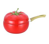 Sghtil Casserole avec couvercle, casserole avec couvercle | Casserole à fruits | Poêle de cuisine à induction antiadhésive, ustensiles de cuisine multi-usages pour pâtes, soupe, spaghetti