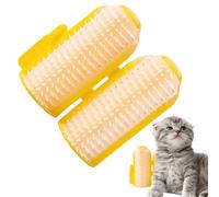 Sghtil Cat Corner Scratcher pour mur, brosse murale de chat | Corner Cat Scratcher | Outil de toilettage de peigne de massage avec catnip plus doux pour les chiens de chaton