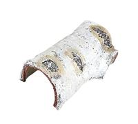 Sghtil Cave d'habitat de Reptile, Jouet d'escalade Reptile | Gecko Simulation Tree Trew Shelter - Accessoires de réservoir de Reptiles Habitat pour Les araignées, Les Grenouilles, Les crabes ermites,