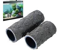 Sghtil Cave Reptile, Grotte d'aquarium - Tortoise cachent Un abri,Accessoires de Chars de Gecko Leopard pour Les Turtles de Lézards barbus Amphibiens