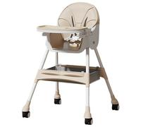 Sghtil Chaise haute pour | Chaise de salle à manger réglable pour alimentation, accessoire multi-usage avec trémité, lève, balançoire pour utilisation en extérieur, voyage, plage, cuisine