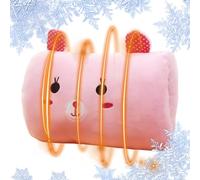 Sghtil Chauffe-Mains en Peluche - Sac Chauffant en Forme de Lapin - Coussin de Bras - pour en Classe, en Voyage, à l'école, à la Maison, en Hiver, par Temps Froid et pour Les activités de