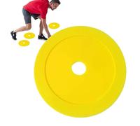 Sghtil Cônes Plats Football,Équipement De Football Plat Doux Rond De 15 cm | Marqueurs De Terrain De Souples,Pour École Club Pratique Quotidienne Entraînement Vitesse Agilité Foot
