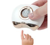 Sghtil Coupe-ongles électrique | Sécurité silencieuse avec conteneur pour découpes, coupe-ongles électrique rechargeable USB - Pour les femmes âgées assistants à la maison Voyage