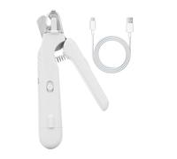 Sghtil Coupe-ongles pour chiens, avec lumière menée coupe-ongles pour chiens rechargeables, outil professionnel robuste pour le soin des ongles des chiots et des animaux domestiques | Pour finir les