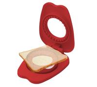 Sghtil Coupe-sandwich et machine à sceller, coupe-sandwich pour déjeuner pour - Outil de fabrication de coupeurs à sandwich à biscuits,Pochoirs en acier inoxydable Moules pour