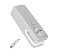 Sghtil Coupeur de cuisine et scelleuse de sacs 2 en 1, scelleuse de sacs avec coupeur | Rescellant pour le stockage des aliments - Petit scelleur de sacs sous vide, Rechargeable par USB, avec coupeur,
