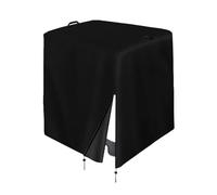 Sghtil Couverture de filtre de piscine, étui de pompe de piscine | Boîtier de pompe de piscine en tissu noir moulu résistant - Protection solaire pour couverture de cylindre de sable