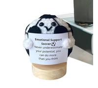 Sghtil Crochet positif | Boule à crochet avec dicton de motivation - Soutien de motivation - Boule à crochet avec dictons inspirants pour la maison, le bureau et le bureau