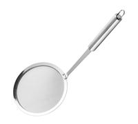 Sghtil Cuillère à écumer, cuillère à passoire en maille - Cuillère à passoire en maille fine pour usage domestique en acier inoxydable - Cuillère écumeur multifonctionnelle avec poignée