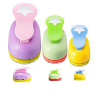 Sghtil Cutter pour trous créatifs | perforateur pour formes d'étoile pour création de cartes, articles de bureau et scolaires polyvalents pour couper du carton album artefacts étiquettes enveloppes