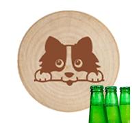 Sghtil Décapsuleur magnétique pour réfrigérateur, aimant ouvre-bouteille - Ouvre-bouteilles, l'ouvre-boîte pour boissons pop se fixe au réfrigérateur pour un rangement facile pour les hommes, le