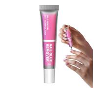 Sghtil Décolleur De Faux Ongles Autocollants | 10 mL Décolleur de Colle à Ongles - Élimination Et Nettoyage D'adhésif Solide Pour L'école Le Commerce Les Débutants Le Salon Les Voyages Et La Maison