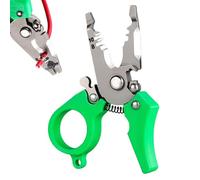 Sghtil Dénudeur de fil, pince multifonction compacte pour câbles - outil à sertir coupé et serrer - outil de traitement électrique à double fonction