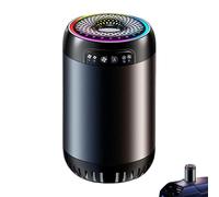 Sghtil Diffuseur d'air de voiture léger et rechargeable, diffuseur de thérapie longue durée, parfum de voiture avec batterie, parfum automatique portable avec lumière