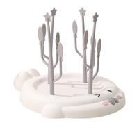 Sghtil Égouttoir à Biberon, Egoutte-biberons Arbre avec Bac à Eau Amovible pour Biberon, Couverts, Tétines Gobelets