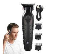 Sghtil Ensemble de coupes de cheveux électriques, tondeuse rechargeable pour cheveux, hommes BEARD SHAVER CHIPPER ZERO GOPP - Solution de voyage de Gadget de coupe de précision pour débutants,